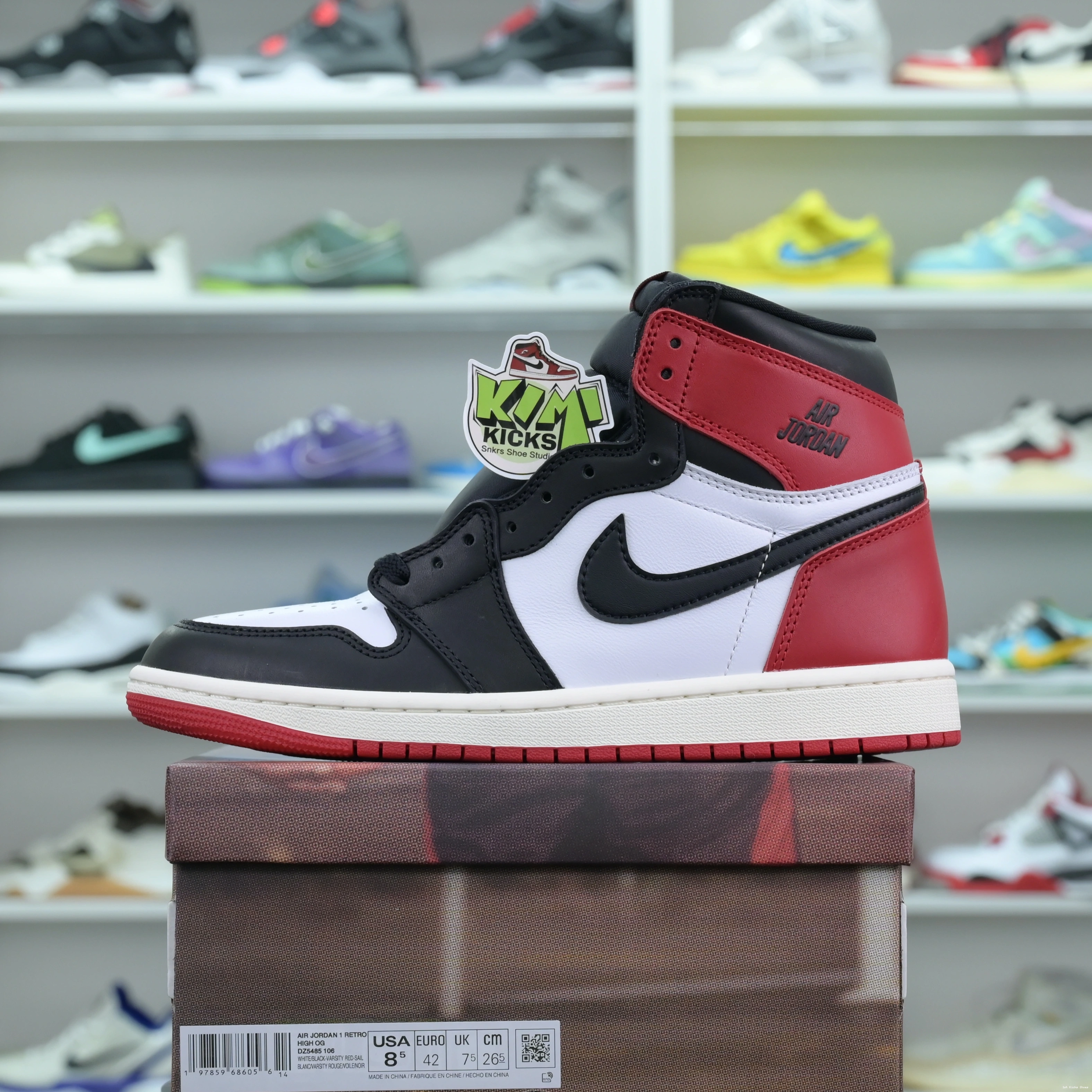 Air Kimikick Toe Jordan Reimagined” Jordan 1High 1850 SmartChoice OG“Black 1123